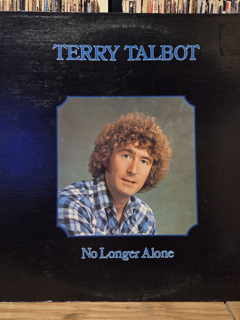 Terry Talbot "No Longer Alone" Vintage Vinyl Christian rock 76